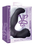 Velvet Plush Silicone Mini Prostate - Black