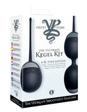 Velvet Plush The Ultimate Kegel Kit - Black