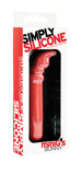 Simply Silicone Minigs Bunny 10-Function Vibrator - Red