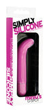 Simply Silicone Minigs G-Spot 10-Function Vibrator -  Magneta
