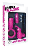Simply Silicone 10X Love Button Kit - Pink