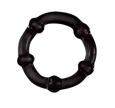 Glass Cockring 40mm - Black
