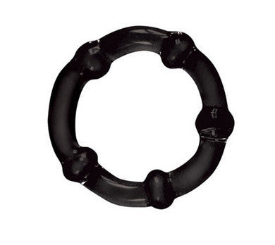 Glass Cockring 50mm - Black