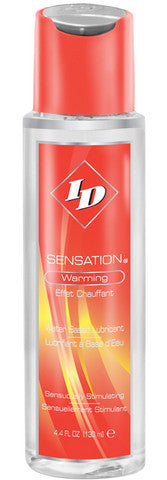 I-D Sensation Warming Water-Based Lubricant - 4.4 oz.