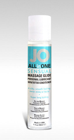 Jo All in One Massage Glide  Sensual Unscented - 1 Oz.