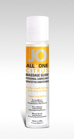 Jo All in One Massage Glide  Citrus - 1 Oz.