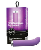 Key Charms Petite Massager - Curve - Lavender