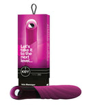 Key Vela Massager - Raspberry Pink