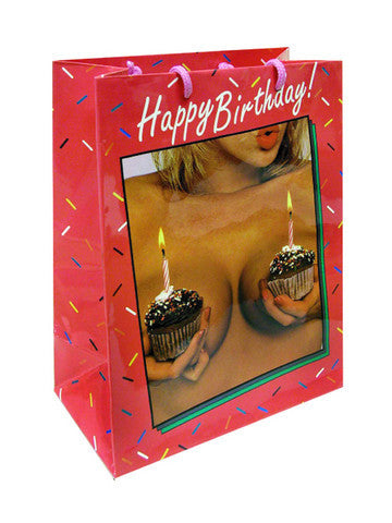 Woman With Cupcakes Birthday Bag