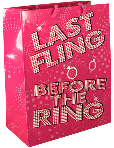 Last Fling Before The Ring Gift Bag