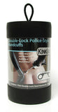 Double-Lock Police-Style Handcuffs - Silver