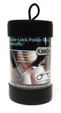 Double-Lock Police-Style Handcuffs - Black