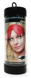 Bondage Basics Padded Leather Blindfold - Red