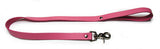 Pink Bound Leather Leash