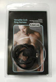 Versatile Cock Ring Harness - Leather