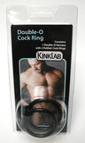 Double-O Cock Ring - Rubber