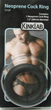 Thick Neoprene Cock Ring - Small
