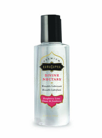 Raspberry Lime Divine Nectars Flavored Lubricant - 5.5 oz.