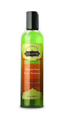 Tropical Fruits Naturals Massage Oil - 8 oz.