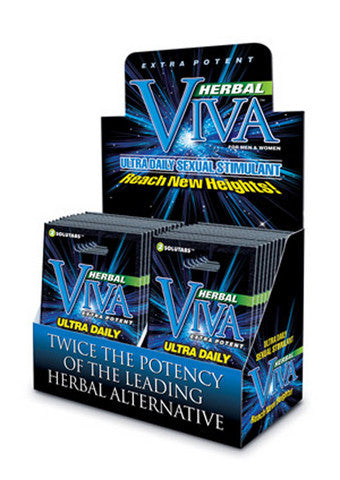 Herbal Viva 2 Pack - 24 Piece Display