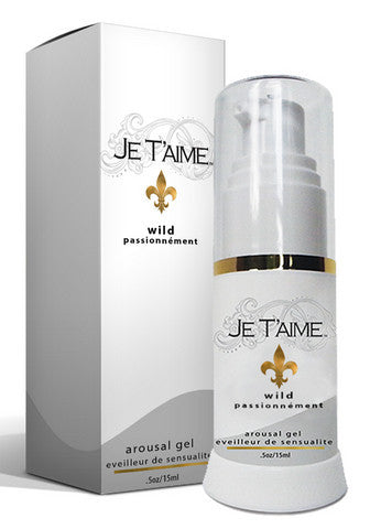 Je Taime Wild Arousal Gel - .5 oz.
