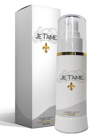 Je Taime All Natural Water-Based Lubricant - 3.38 oz.
