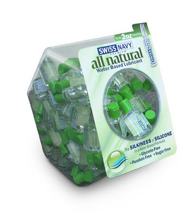 Swiss Navy Mini 20ml - 100 Count All Natural Fishbowl