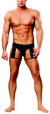 G-String Garter Short - Black - Small/Medium