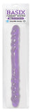 Basix Rubber Works - 16-inch Double Dong - Purple
