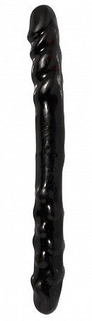 Basix Rubber Works - 16-inch Double Dong - Black