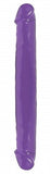 Basix Rubber Works - 12-inch Double Dong - Purple
