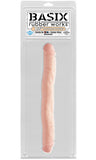 Basix Rubber Works 12-inch Double Dong - Flesh