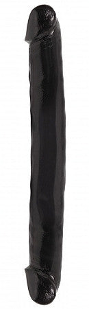 Basix Rubber Works - 12-inch Double Dong - Black