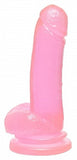 8-inch Suction Cup Dong - Pink