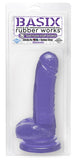 8-inch Suction Cup Dong - Purple