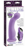 Fetish Fantasy Elite Vibrating 7-Inch Dildo - Purple