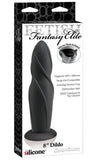 Fetish Fantasy Elite 8-Inch Dildo - Black