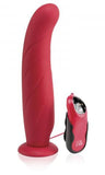 Fetish Fantasy Elite Vibrating 9-Inch Dildo - Red