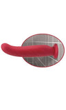 Fetish Fantasy Elite Vibrating 9-Inch Dildo - Red