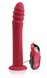 Fetish Fantasy Elite Vibrating 9-Inch Dildo - Red
