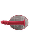 Fetish Fantasy Elite Vibrating 9-Inch Dildo - Red
