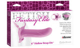 Fetish Fantasy Elite 6-Inch Hollow Strap-On - Pink