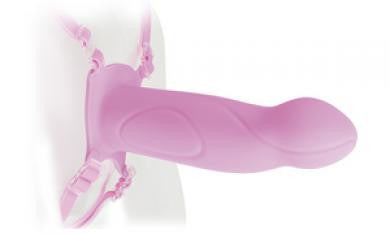 Fetish Fantasy Elite 7-Inch Hollow Strap-On - Pink