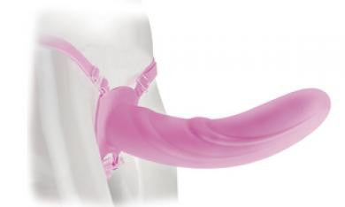 Fetish Fantasy Elite 8-Inch Hollow Strap-On - Pink