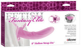 Fetish Fantasy Elite 8-Inch Hollow Strap-On - Pink