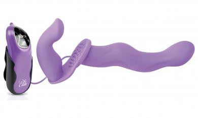 Fetish Fantasy Elite 7-Inch Vibrating Penetrix Dildo - Purple