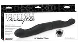 Fetish Fantasy Elite 13-Inch Double Dildo - Black