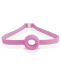 Fetish Fantasy Elite Small Open-Mouth Gag And Mask - Pink