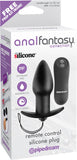 Anal Fantasy Collection Remote Control Silicone Plug