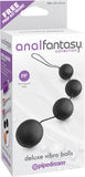 Anal Fantasy Collection Deluxe Vibro Balls - Black